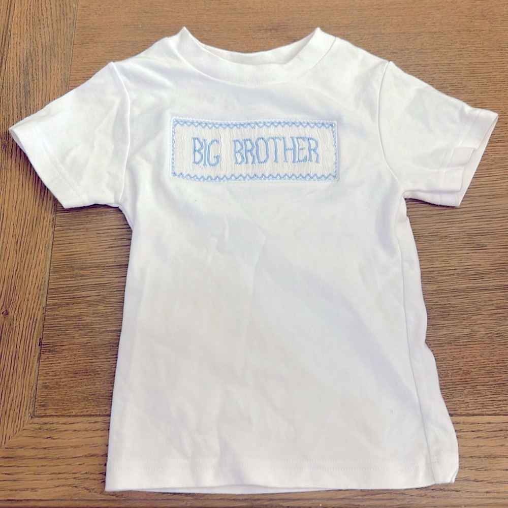 GUC - “Big Brother” Smocked T-shirt - 2T